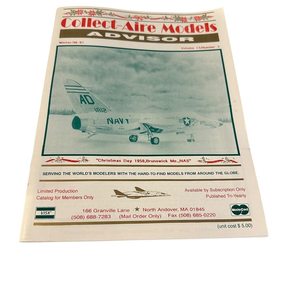 Collect Aire Models Advisor Catalog Vol 17 #3 Winter 1996/97